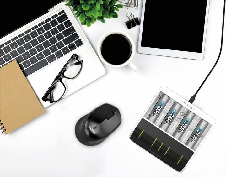 Produktbild Ansmann Comfort Multi Ladegerät (1 Stk., AA, HR03, 800 mAh, Ladegerät ohne Akku)