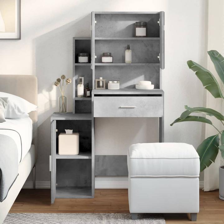 Produktbild VidaXL Schminktisch mit Schrank (80 x 35 x 132 cm)