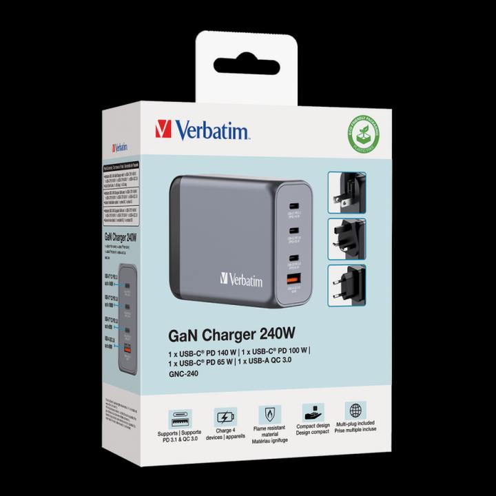 Produktbild Verbatim GaN Charger (240 W)