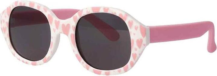 BB Klostermannn Kindersonnenbrille Flex Herz weiss/rosa