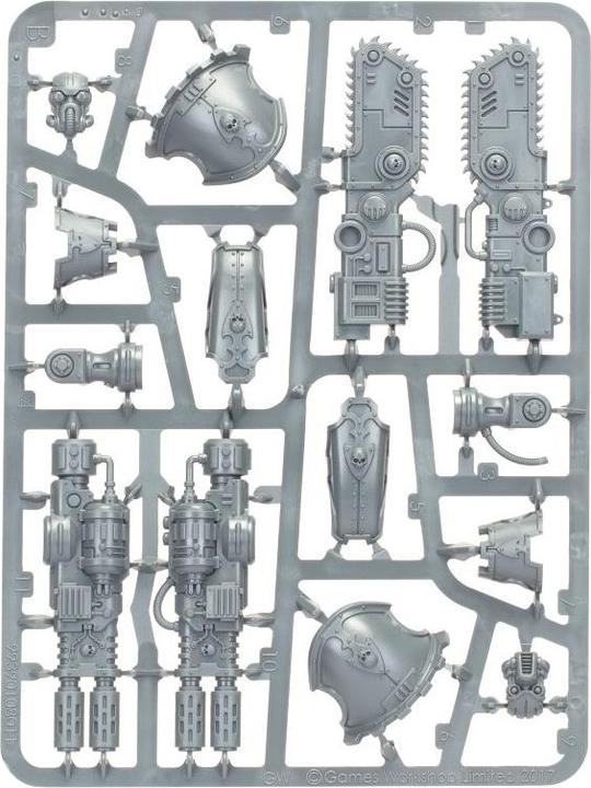Actual product image Games Workshop Warhammer 40,000 - Imperial Knights Knight Armigers (Plastic)