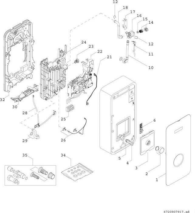 Actual product image Bosch Home Comfort TR500115/18/21EB
