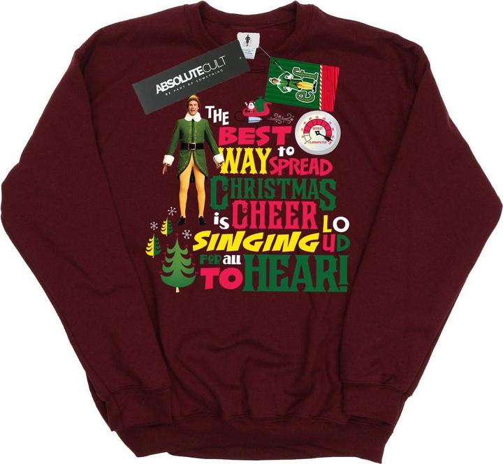 Elf Christmas Cheer Sweatshirt Mädchen