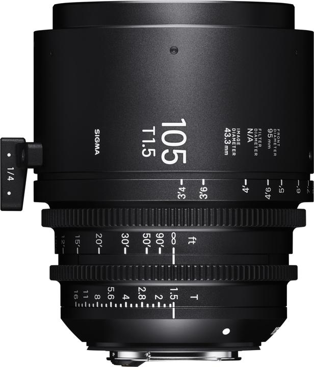 Produktbild Sigma 105mm T1,5 (PL/iTechnology) (Sigma SA, Vollformat)