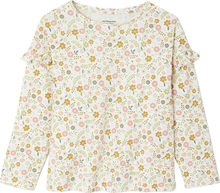 Produktbild Vertbaudet 2er-Pack Mädchen Schlafanzüge FLOWER POWER, lang & kurz, Recycling-Baumwolle (104)