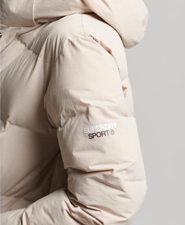 Actual product image Superdry Women's long hooded down jacket (M)