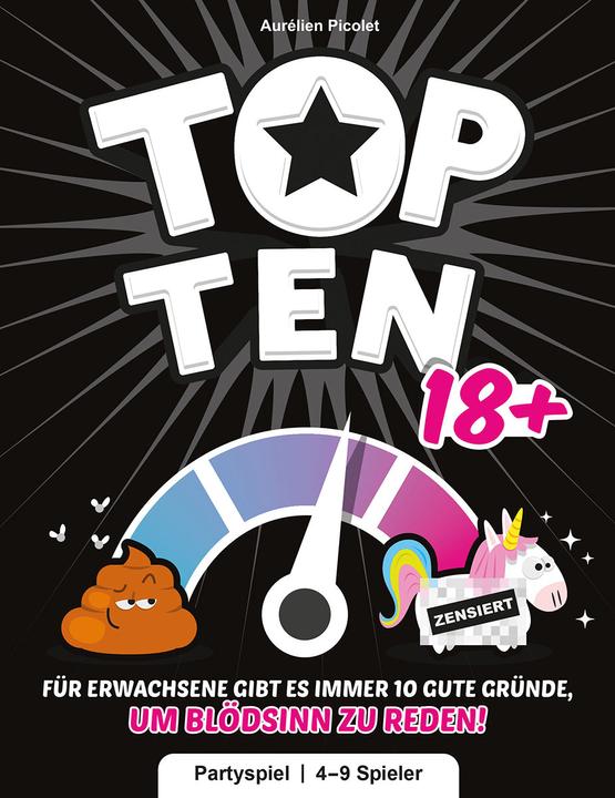 Produktbild Asmodée Top Ten (Deutsch)