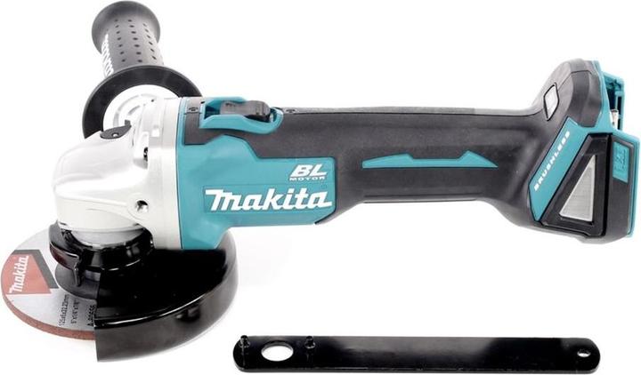 Actual product image Makita DGA 506 G1 Battery angle grinder 18 V 125 mm Brushless + 1x battery 6.0 Ah - without charger (125 mm)