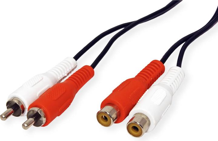 Image du produit Value Câble d'extension Cinch (10 m, Extension)