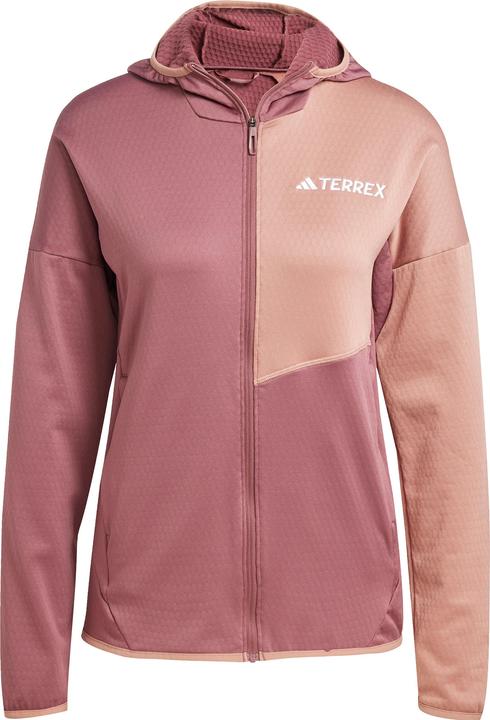 adidas Women's Xploric Light Fleece Hooded Jacket