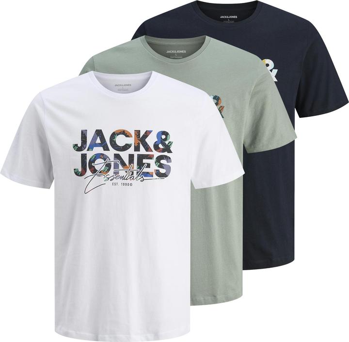 Image du produit Jack & Jones 3er-pack Logo T-shirt Junior T-shirt (152)