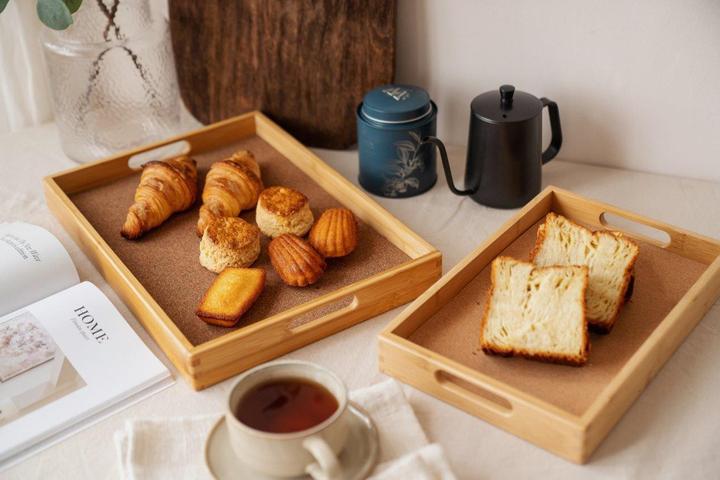 Actual product image Nuts Tray with cork inlay large