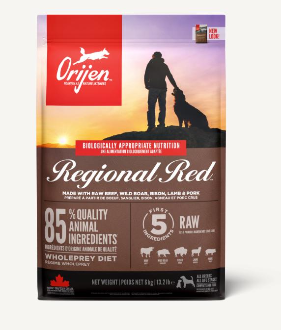 Actual product image Orijen Regional Red (Adult, 1 pcs., 11400 g)