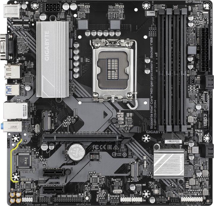 Image du produit Gigabyte B760M D3HP DDR4 (LGA 1700, Intel B760 Express, mATX)