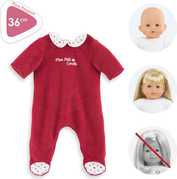 Produktbild Corolle Mon Grand Poupon Hearts Pyjama, 36 cm