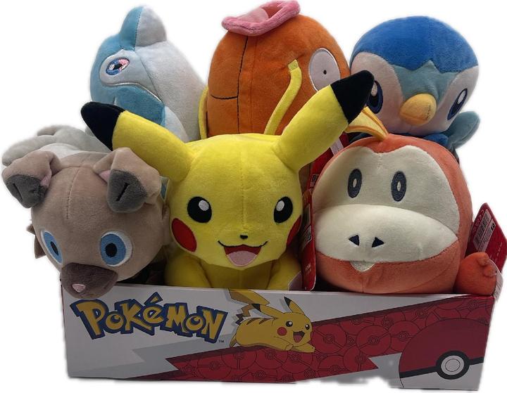 Produktbild Jazwares Pokémon assortiert Plüsch, 20 cm, B12 (20.50 cm)