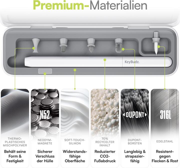 Produktbild Keybudz AirCare 2.0 Reinigungsset (AirPods)