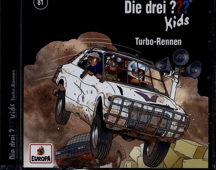 Produktbild Die drei DREI FRAGEZEICHEN kids 81 - Turbo-Rennen