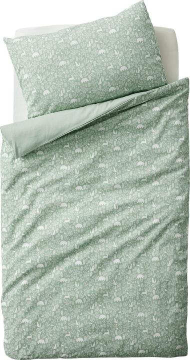 Vertbaudet Baby Bettbezug ohne Kissenbezug WALDSPAZIERGANG Oeko-Tex (80 x 120 cm)