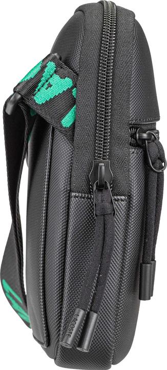 Produktbild Lacoste Small LCST Slimline Piqué Tasche - Schwarz