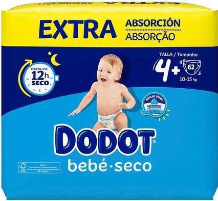 Actual product image Dodot Extra Dry Baby Size 4 62 pcs. (Size 4)