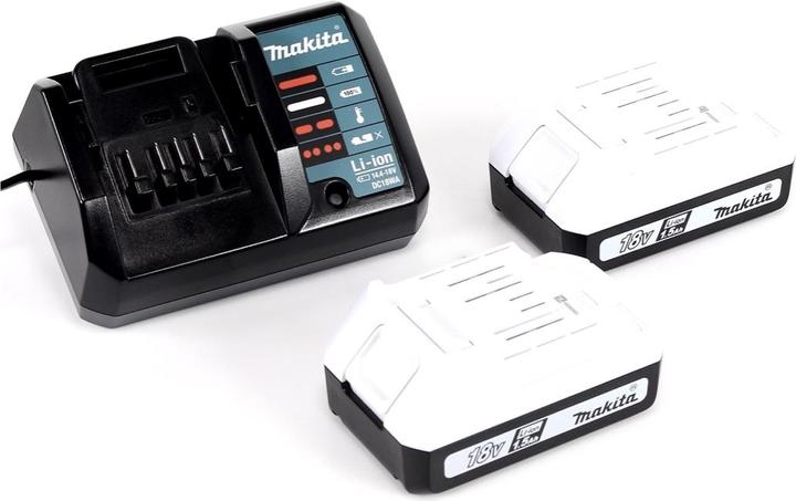 Actual product image Makita DF 457 DWE Cordless Screwdriver 18 V 42Â Nm G-Series + UH 522 DZ Cordless Hedge Trimmer 18 V (Rechargeable battery operated)