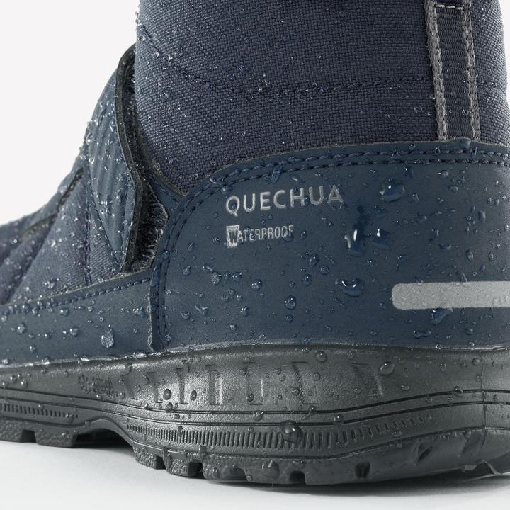 Produktbild Quechua Winterschuhe Kinder Gr. 24–34 Klett warm wasserdicht Winterwandern - SH100 (31)