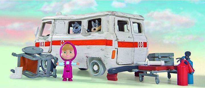 Produktbild Simba Masha Spielset "Krankenwagen"