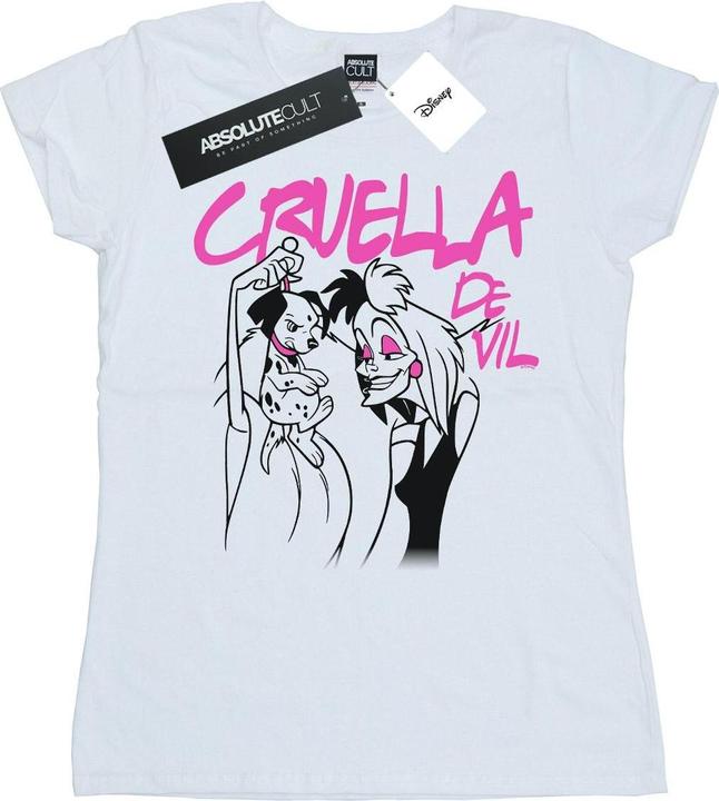 Disney Cruella De Vil Collared TShirt (S)