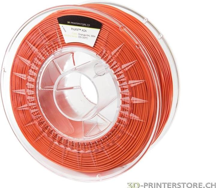 Immagine prodotto 3d-printerstore.ch Filamento ASA ProFill 2,85 mm 1 kg arancione (ASA, 2.85 mm, 1000 g, Arancia)