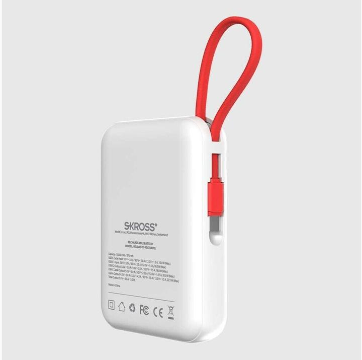 Produktbild Skross Reload 10 Travel (10000 mAh, 22 W, 37 Wh)