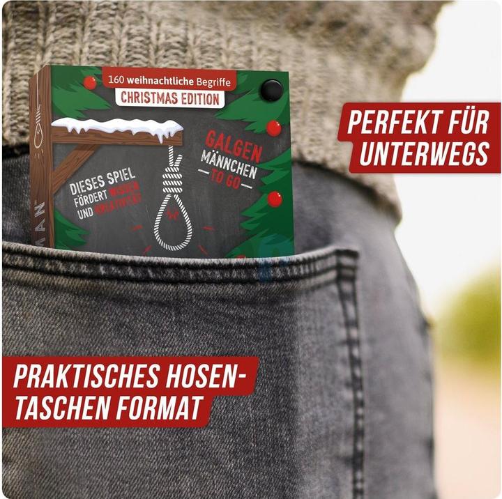 Actual product image Denkriesen HANGMAN - CHRISTMAS EDITION - "Every Year Again" (German)
