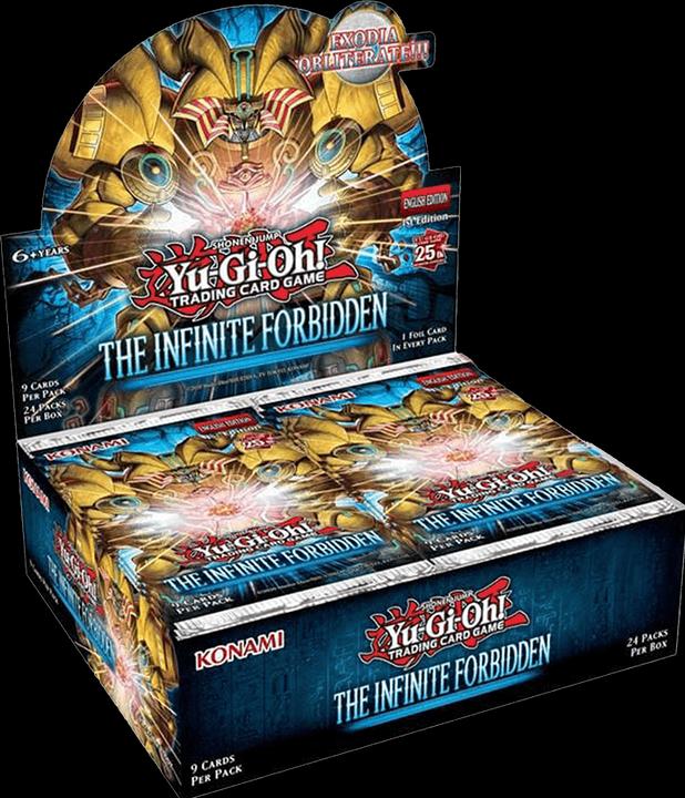 Actual product image Yu-Gi-Oh ! TCG The Infinite Forbidden présentoir boosters (24) *ALLEMAND* (German, Booster Pack)