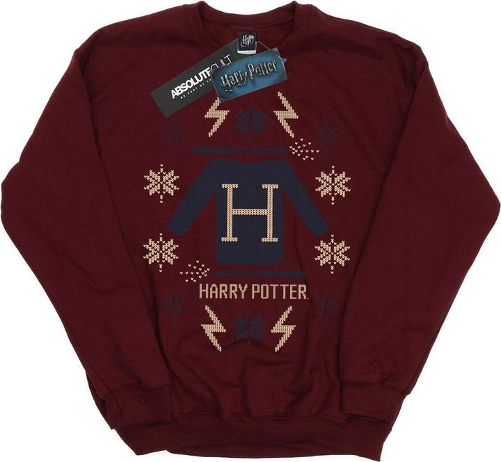 Christmas Knit Sweatshirt Jungen