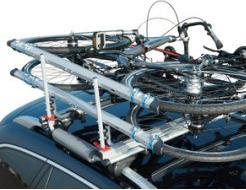 Actual product image Fischer Roof lift bike rack