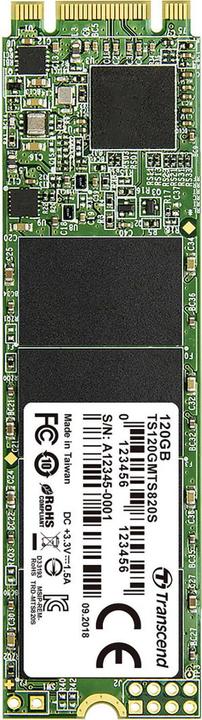 Image du produit Transcend Mts820s (120 Go, M.2 2280)
