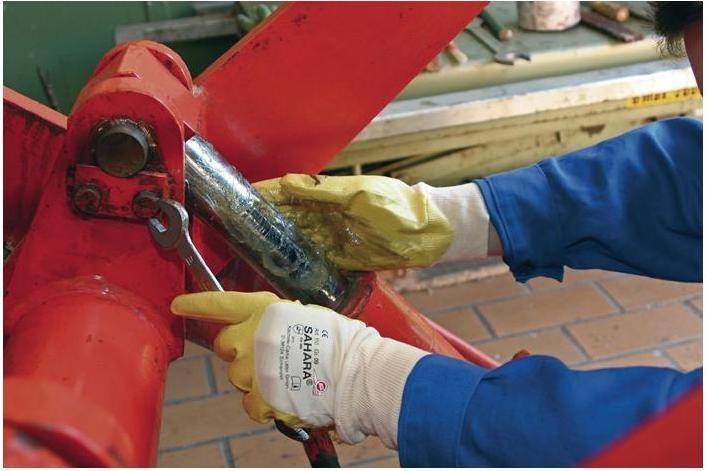 Produktbild Honeywell Handschuhe Sahara 100 Grösse 8 gelb EN 388 PSA-Kategorie II (8)
