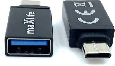Produktbild Maxlife USB A to USB C Adapter (USB, USB Typ C)