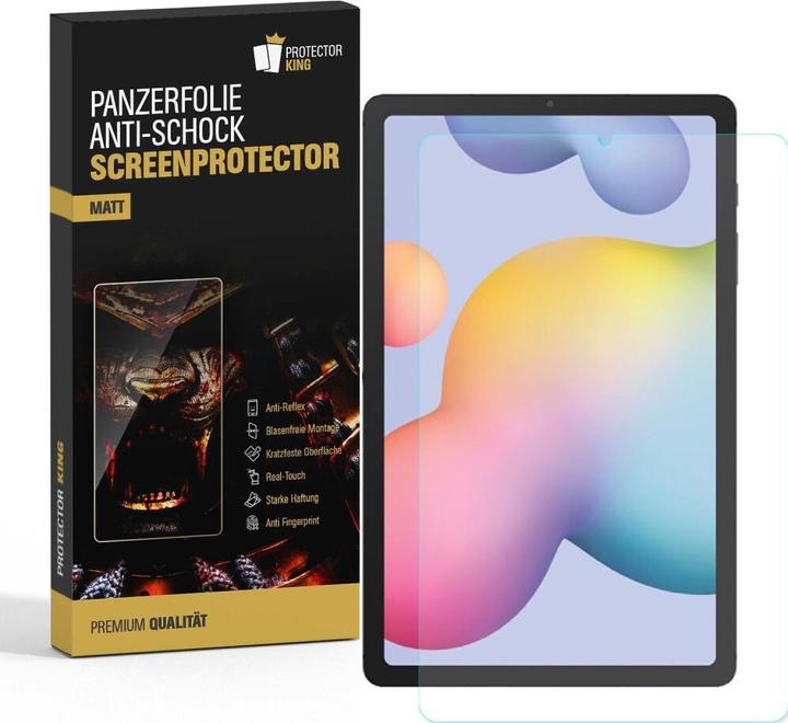 Produktbild Protectorking 4x Panzerfolie Anti-Shock matt entspiegelt (4 Stück, Galaxy Tab S6 Lite)