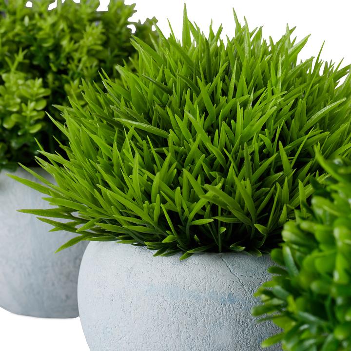 Actual product image Relaxdays Artificial plant set (12 cm)
