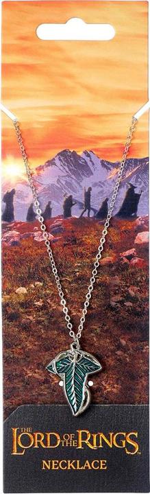 Immagine prodotto Lord of the rings Leaf Of Lorien Verniciato d'Argento Collana e Ciondolo (100% materiale sintetico)