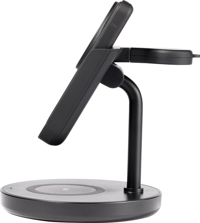 Actual product image Deltaco 3-in-1 Magnetischer Wireless Charger (18 W)