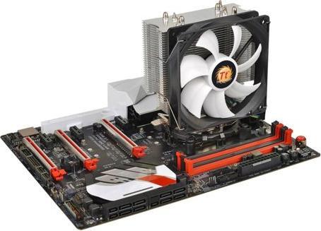 Immagine prodotto Thermaltake Contac Silent 12 CPU Cooler Intel Socket LGA 1155/1156/1151/1150/1366/77AMD Socket FM2/FM2+/FM1/... (153 mm)