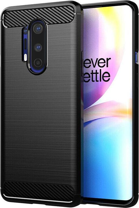 Image du produit Techsuit - Carbon Silicone - OnePlus 8 Pro - Black (OnePlus 8 Pro)