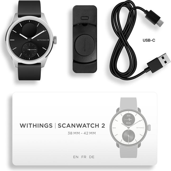 Immagine prodotto Withings ScanWatch 2 (42 mm, Solo WiFi)
