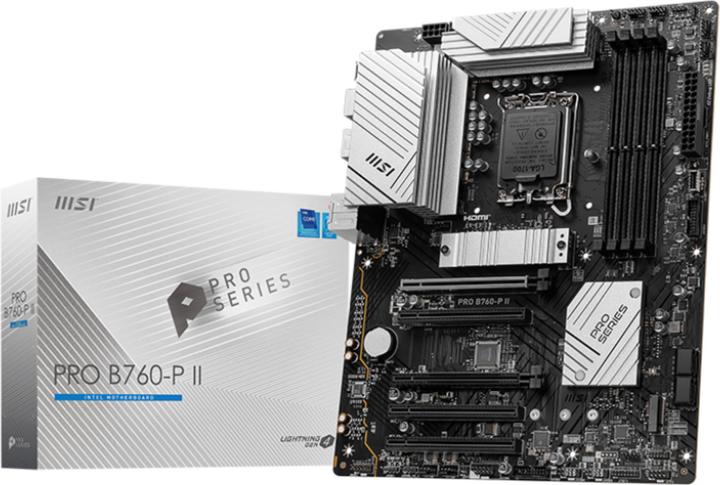 Actual product image MSI PRO B760-P II (LGA 1700, Intel B760, ATX)