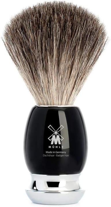 Actual product image Mühle Shaving set, 4-piece with bowl, shaving brush with pure badger hair, 5-blade razor