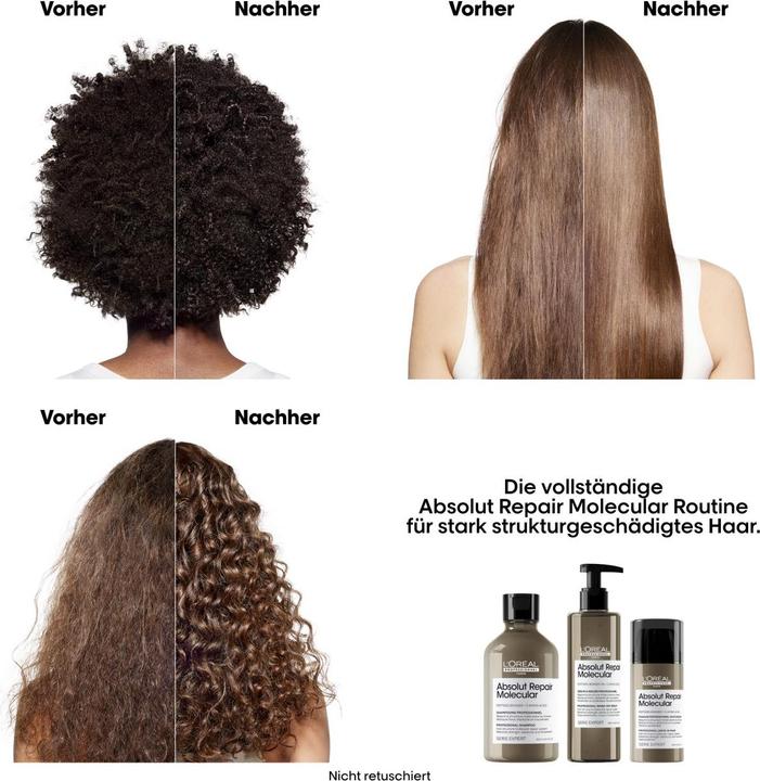 Image du produit L'Oréal Professionnel Absolut Repair Moléculaire (300 ml, Shampoing liquide)