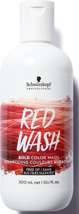Actual product image Schwarzkopf Bold Color Wash - Red Wash (300 ml, Liquid shampoo)