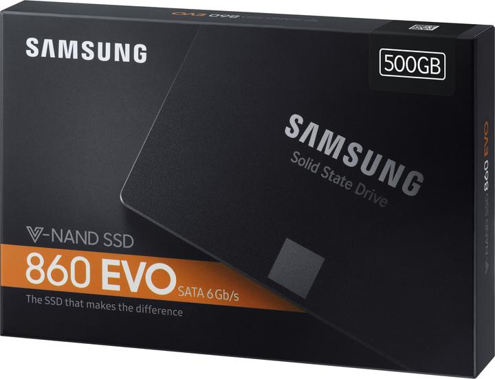 Image du produit Samsung 860 EVO Basic (500 Go, 2.5")